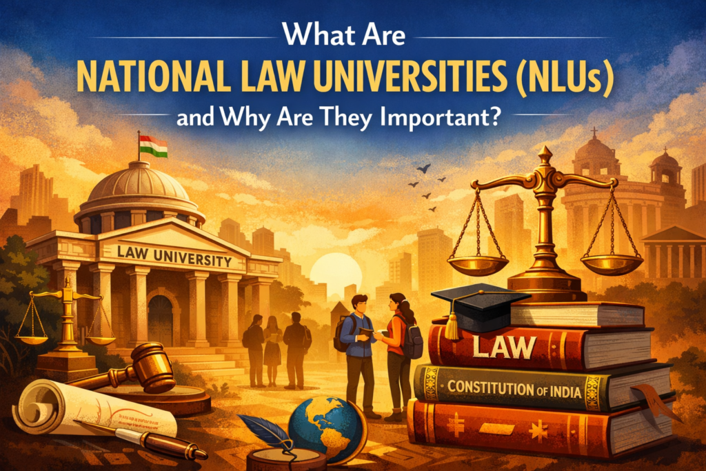 What Are National Law Universities (NLUs) and Why Are They Important?
