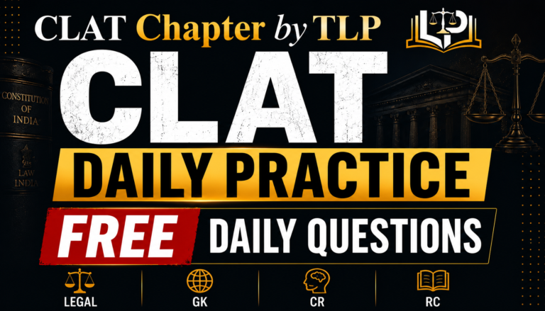 CLAT Daily Practice (Free)